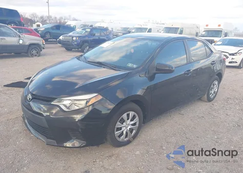 2016 Toyota Corolla L из США, поврежденный, VIN 2T1BURHE0GC737653